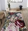 Multicolur Wool Floral 4 x 6 Feet Hand Tufted Carpet Hand Tufted Carpet