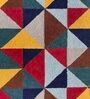 Multicolur Wool Geometrical 4 x 6 Feet Hand Tufted Carpet Hand Tufted Carpet