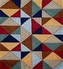 Multicolur Wool Geometrical 5 x 7 Feet Hand Tufted Carpet