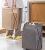 Grey Multifunctional Waterproof Foldable Laundry Basket