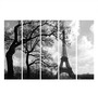Multiple Frames Printed Eiffel Tower Art Panels like Painting