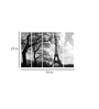 Multiple Frames Printed Eiffel Tower Art Panels like Painting