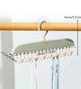 Multipurpose 8 Hooks Adjustable Closet Hangers (Assorted)