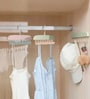 Multipurpose 8 Hooks Adjustable Closet Hangers (Assorted)