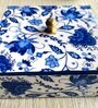 Multipurpose Blue Wood Decorative Box