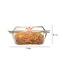 Multipurpose Borosilicate Glass Casserole (Set of 3)