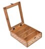 Natural Acacia Wood & Glass Decorative Box