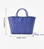 Blue Multipurpose Carry Basket with Handle