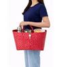 Red Multipurpose Carry Basket with Handle