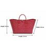 Red Multipurpose Carry Basket with Handle