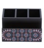 Basic Engineered Wood Cutlery & Tissue Holder