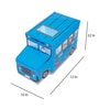 Multipurpose Storage School Bus In Blue Colour