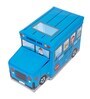 Multipurpose Storage School Bus In Blue Colour