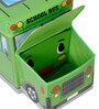 Multipurpose Storage School Bus In Green Colour