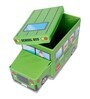 Multipurpose Storage School Bus In Green Colour