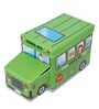 Multipurpose Storage School Bus In Green Colour