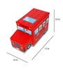 Multipurpose Storage School Bus In Red Colour