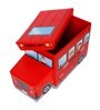 Multipurpose Storage School Bus In Red Colour