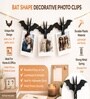 Black Stylish Bat Design Paper & Photo Clips
