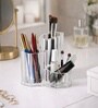 Transparent Multipurpose Acrylic 3 Compartment Organizer