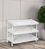 Shoe Rack in White Colour