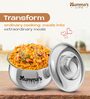 Casserole Hotpot/Chapati Box/Hot Case Belly Shape with Lid Thermoware Casserole (2100ML)