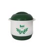 Plastic  Casserole with Lid for Roti/Chapati (Green) (2000ml)