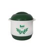 Plastic  Casserole with Lid for Roti/Chapati (Green) (2000ml)