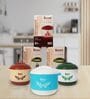 Plastic Thermoware Casserole with Lid for Roti/Chapati (Brown) (2000ml)