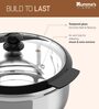 Stainless Steel Thermoware Casserole with Glass Lid 2500ml