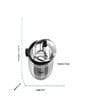Stainless Steel Thermoware Casserole with Glass Lid 2500ml