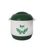 Stainless Steel Thermoware Casserole with Lid for Roti/Chapati (Green) (3800ml)