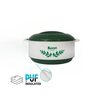 Stainless Steel Thermoware Casserole with Lid for Roti/Chapati (Green) (3800ml)
