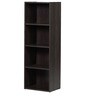 Muo Book Shelf in Charcoal Oak Finish