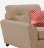 Murdock Fabric 1 Seater Sofa in Beige Colour