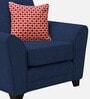 Murdock Fabric 1 Seater Sofa in Blue Colour