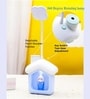 MUREN Pack of 1 Kids Multi-function Piggy Bank Cottage Table Lamp for Study Adjustable Flexible LED Head with Pen Holder