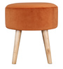 Murf Seating Stool in Rust Colour