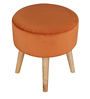 Murf Seating Stool in Rust Colour