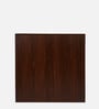 Murphy Foldable Writing Table In Brown Teak Finish