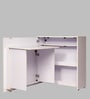 Murphy Foldable Writing Table In White Finish