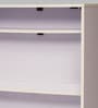 Murphy Foldable Writing Table In White Finish