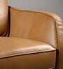 Muscat Leatherette 2 Seater Sofa in Tan Color