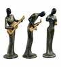 Muscial Ladies (Set Of 3) Polyresin Human Figurine
