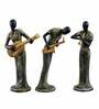 Muscial Ladies (Set Of 3) Polyresin Human Figurine