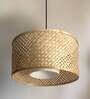 Mystic Mushroom Natural Bamboo Hanging Light