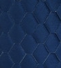 Mushy Velvet Pouffe In Blue Colour