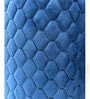Mushy Velvet Pouffe In Blue Colour