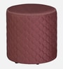 Mushy Velvet Pouffe In Pink Colour