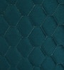 Mushy Velvet Pouffe In Teal Colour